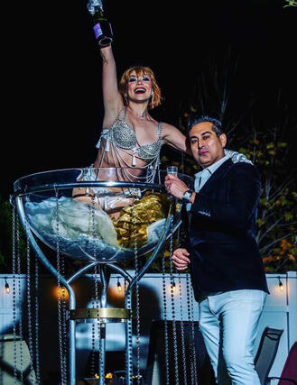 Champagne Glass Service Champagne Glass Service